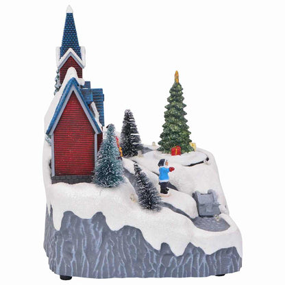 Christmas Village Decoration Multicolour 20.5 x 17 x 21 cm