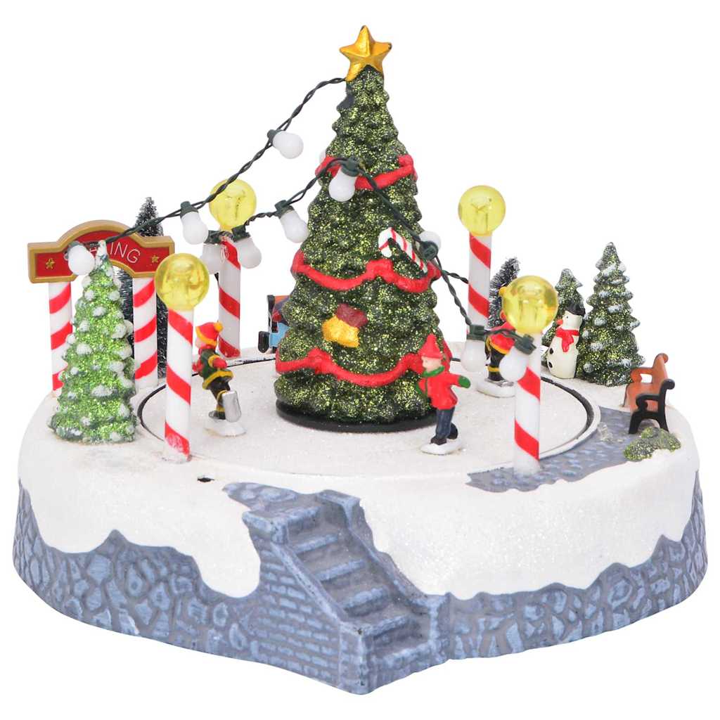 Christmas Village Decoration Multicolour 22 x 21.5 x 17 cm