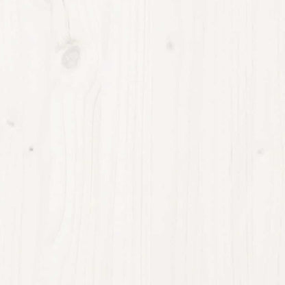 Bed Frame without Mattress White 120x190 cm Small Double Solid Wood Pine