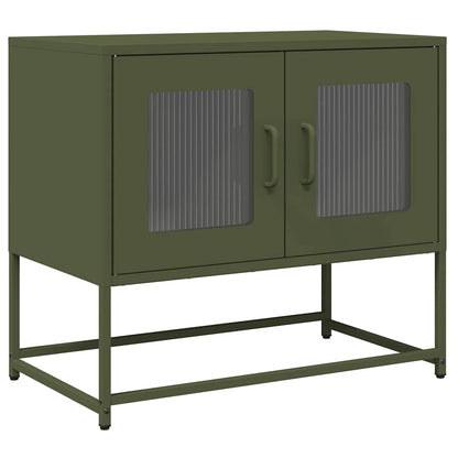 TV Cabinet Olive Green 68x39x60,5 cm Cold-rolled Steel