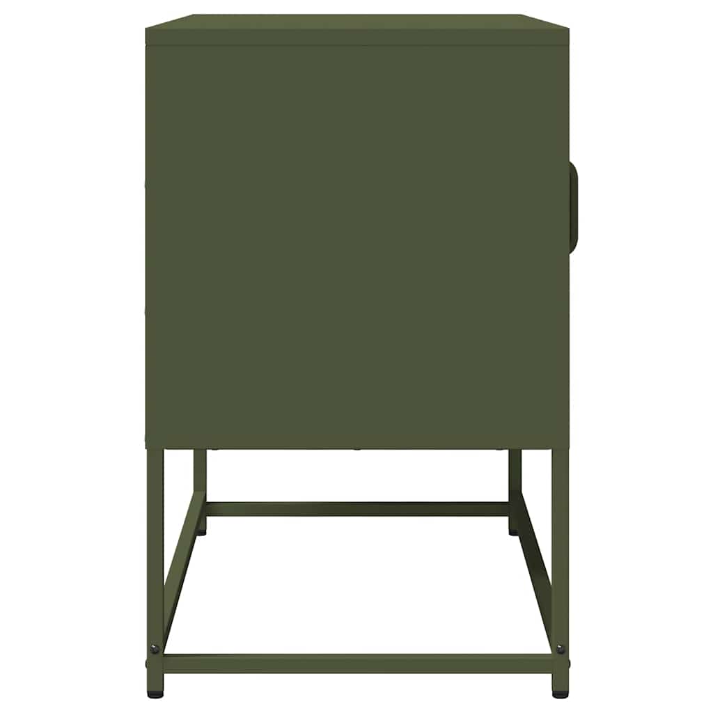 TV Cabinet Olive Green 68x39x60,5 cm Cold-rolled Steel