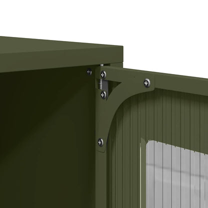 TV Cabinet Olive Green 68x39x60,5 cm Cold-rolled Steel