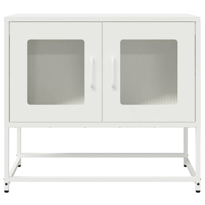 TV Cabinet White 68x39x60.5 cm Cold-rolled Steel