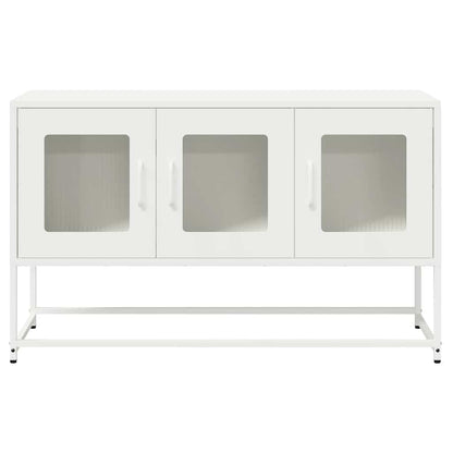 TV Cabinet White 100,5x39x60,5 cm Cold-rolled Steel