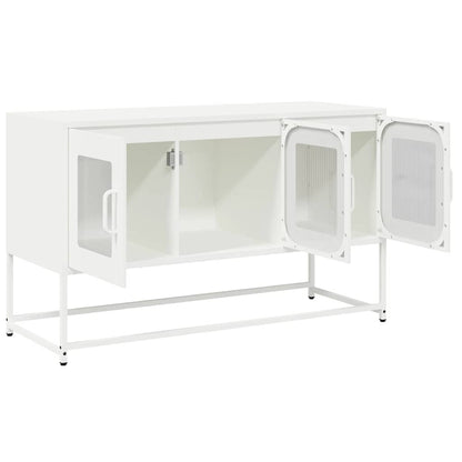 TV Cabinet White 100,5x39x60,5 cm Cold-rolled Steel