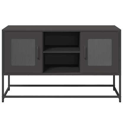 TV Cabinet Black 100,5x39x60,5 cm Steel
