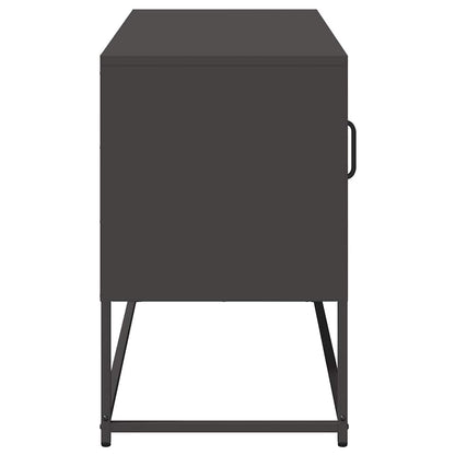 TV Cabinet Black 100,5x39x60,5 cm Steel