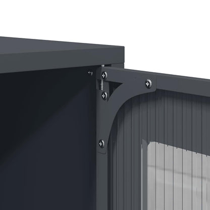 TV Cabinet Anthracite 100,5x39x60,5 cm Steel