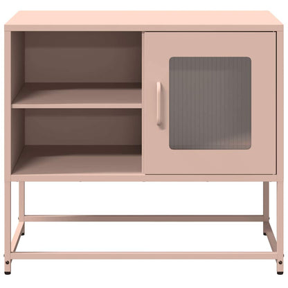 TV Cabinet Pink 68x39x60,5 cm Steel