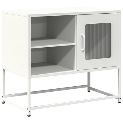 TV Cabinet White 68x39x60,5 cm Steel