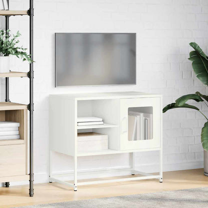 TV Cabinet White 68x39x60,5 cm Steel