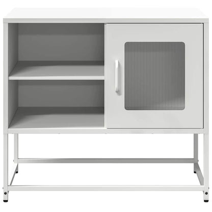 TV Cabinet White 68x39x60,5 cm Steel
