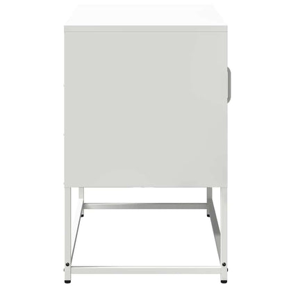 TV Cabinet White 68x39x60,5 cm Steel