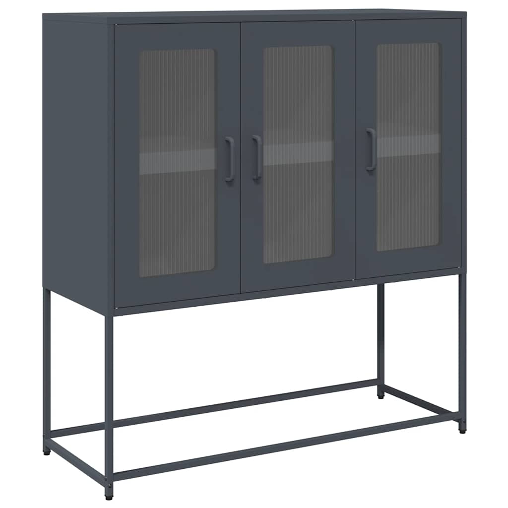 Sideboard Anthracite 100.5x39x107 cm Cold-rolled Steel