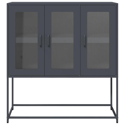 Sideboard Anthracite 100.5x39x107 cm Cold-rolled Steel