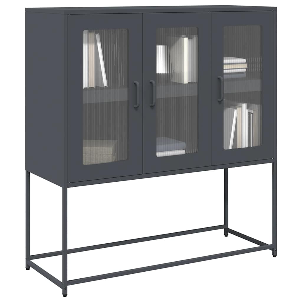 Sideboard Anthracite 100.5x39x107 cm Cold-rolled Steel