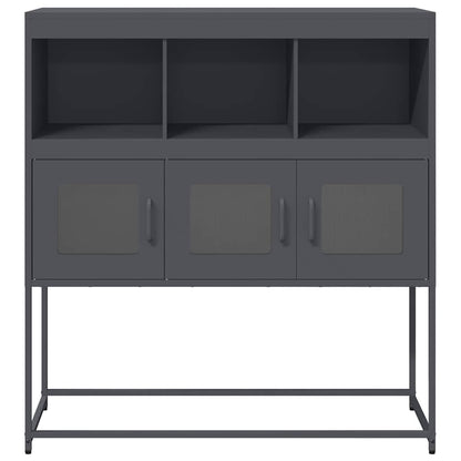 Sideboard Anthracite 100,5x39x107 cm Cold-rolled Steel