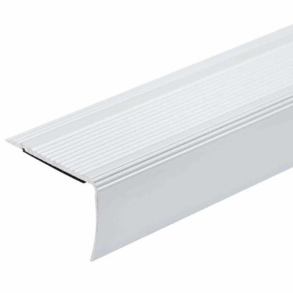 Stair Nosings 30 pcs Silver 67 x 3.5 x 3 cm Aluminium