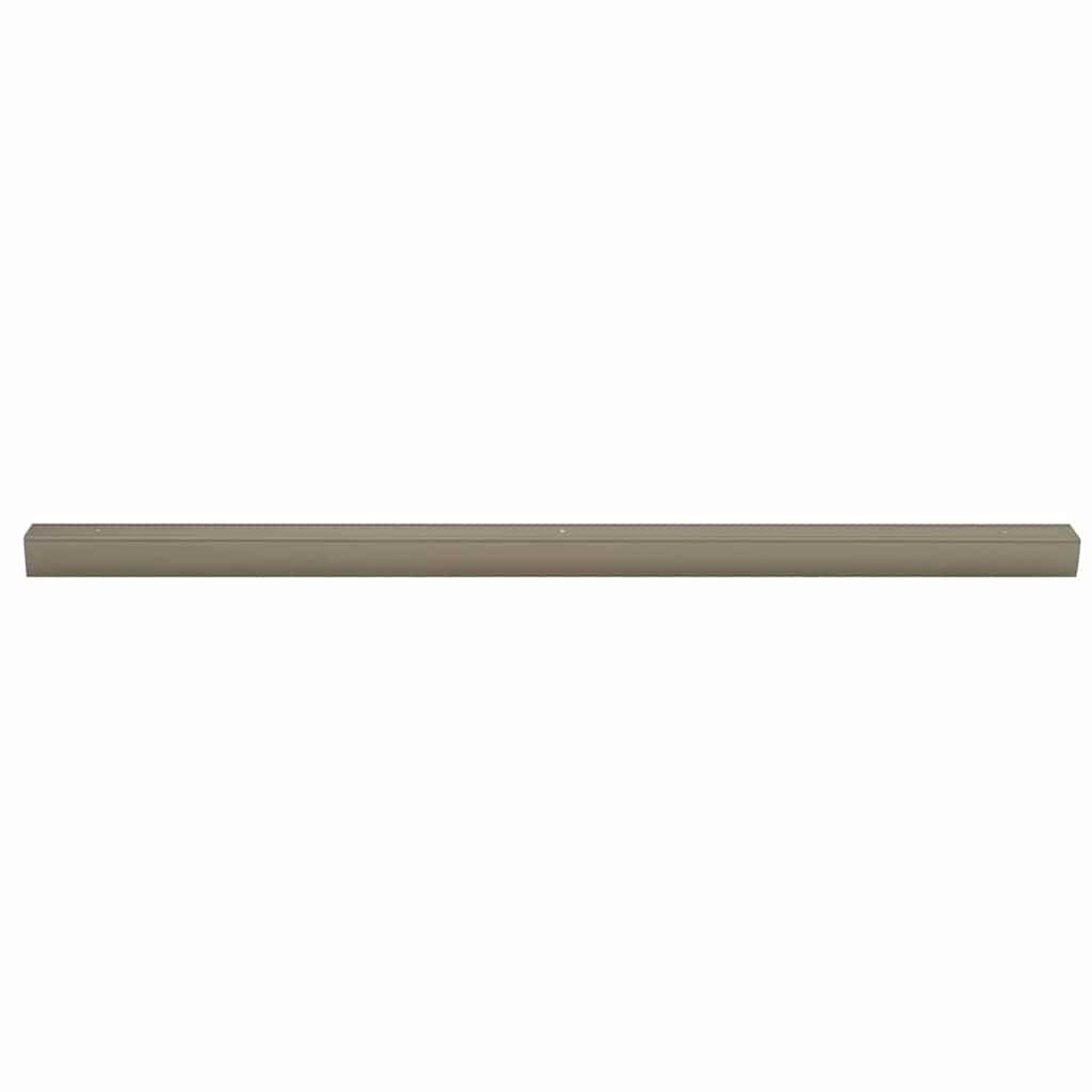 Stair Nosings 30 pcs Champagne 67 x 3 x 2 cm Aluminium