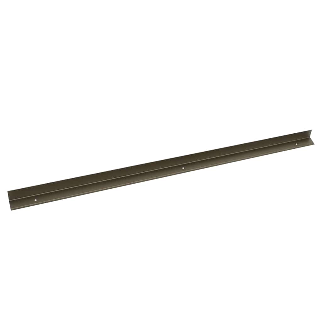 Stair Nosings 10 pcs Champagne 67 x 3 x 2 cm Aluminium
