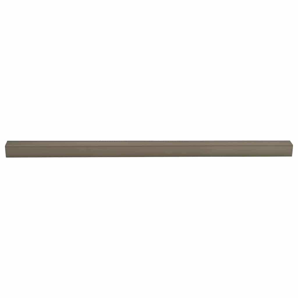 Stair Nosings 10 pcs Champagne 67 x 3 x 2 cm Aluminium