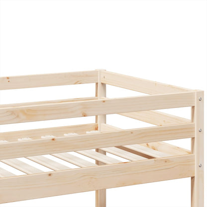 Bunk Bed 90x200 cm Solid Wood Pine