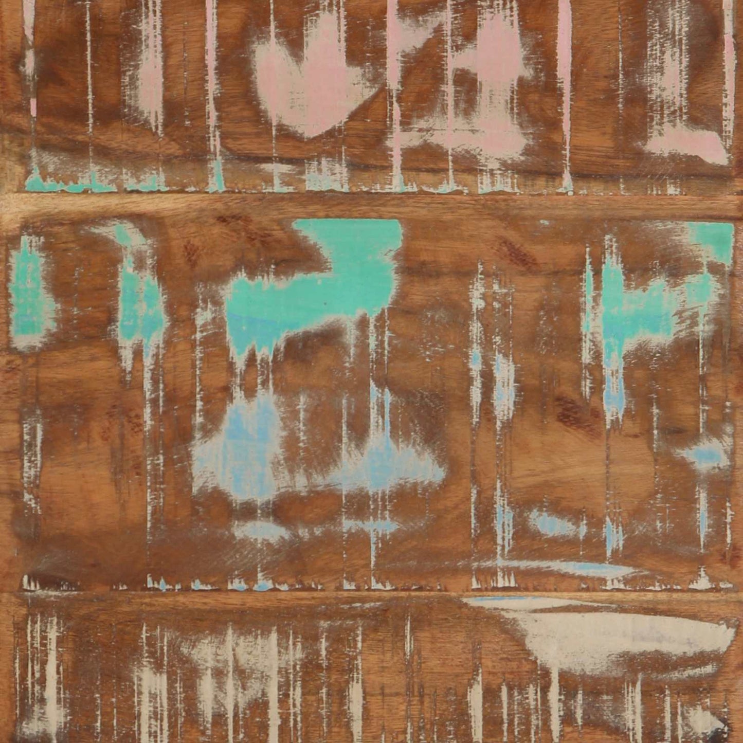 End Table with Drawer 40 x 40 x 50 cm Solid Reclaim Wood