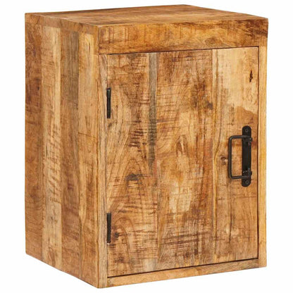 Bedside Table 2 pcs Brown 35 x 33 x 48 cm Solid Mango Wood