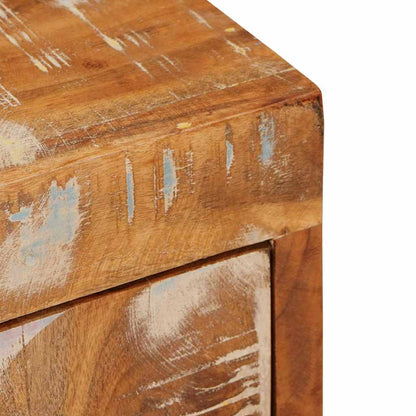 Bedside Table Brown 35 x 33 x 48 cm Solid Reclaim wood