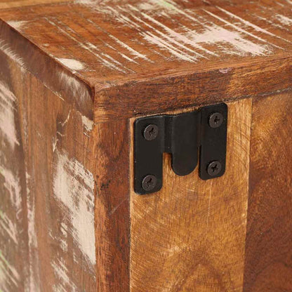 Bedside Table Brown 35 x 33 x 48 cm Solid Reclaim wood