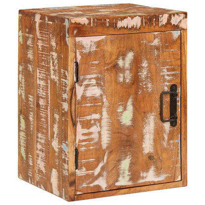 Bedside Table Brown 35 x 33 x 48 cm Solid Reclaim wood