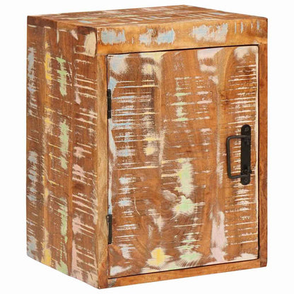Bedside Table Brown 35 x 33 x 48 cm Solid Reclaim wood