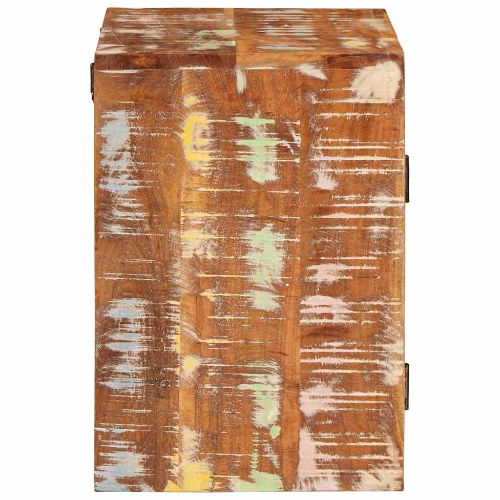 Bedside Table Brown 35 x 33 x 48 cm Solid Reclaim wood