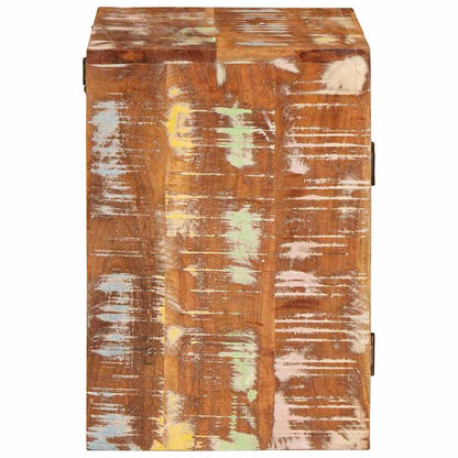 Bedside Table Brown 35 x 33 x 48 cm Solid Reclaim wood