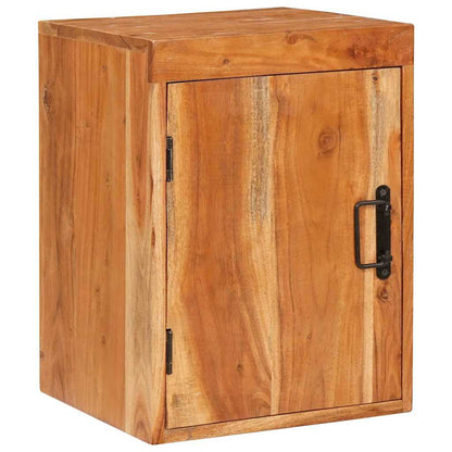 Bedside Table Brown 35 x 33 x 48 cm Solid Wood Acacia
