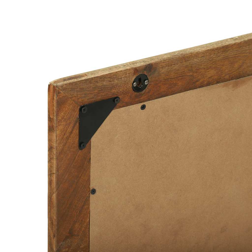 Bathroom Mirror Brown 50 x 22 x 70 cm Solid Reclaim Wood