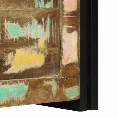 Storage Box Brown and Black 60 x 40 x 41 cm Reclaimed Wood