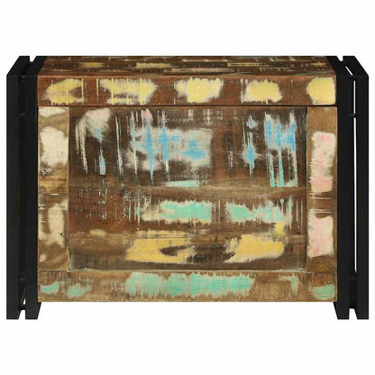 Storage Box Brown and Black 60 x 40 x 41 cm Reclaimed Wood