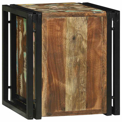Wine Rack 35 x 35 x 39 cm Solid Reclaim Wood