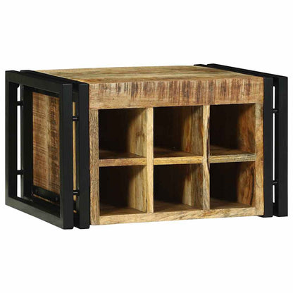 Wine Rack 2 pcs 46 x 35 x 27.5 cm Solid Mango Wood