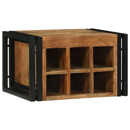 Wine Rack 2 pcs 46 x 35 x 27.5 cm Solid Acacia Wood