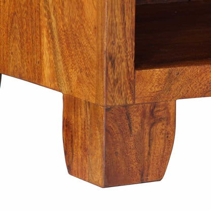 Bedside Cabinet 2 pcs 40x35x45 cm Solid Wood Acacia