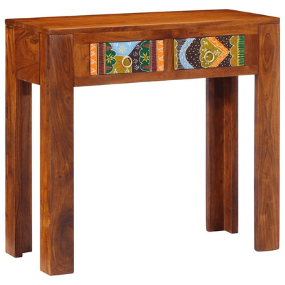 Console Table 80x35x75 cm Solid Wood Acacia