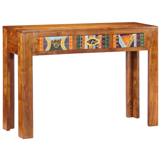 Console Table 110x35x75 cm Solid Wood Acacia