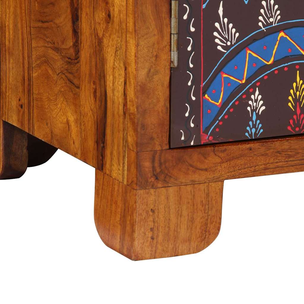 Sideboard Multicolour 50x35x60 Solid Wood Acacia