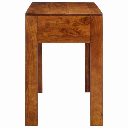 Writing Desk with Drawer with Storage Brown 110 x 50 x 73 cm