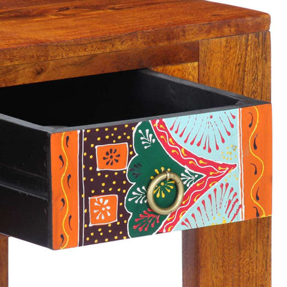 Writing Desk with Drawer with Storage Brown 100 x 50 x 75 cm