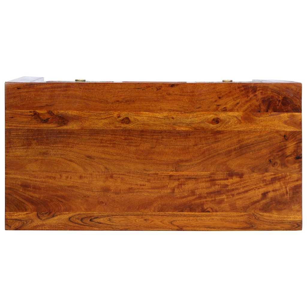 Writing Desk with Drawer with Storage Brown 100 x 50 x 75 cm