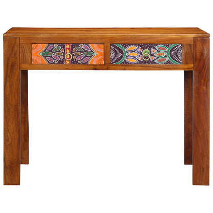 Writing Desk with Drawer with Storage Brown 100 x 50 x 75 cm