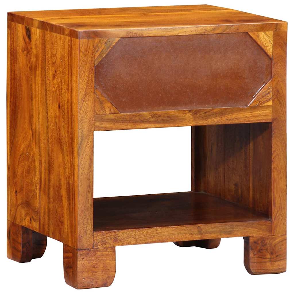 Sideboard Multicolour 40 x 35 x 45 cm Solid acacia wood